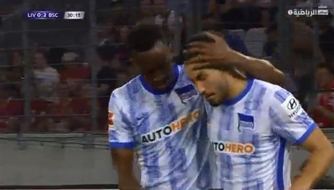 هدف هيرتا برلين الثاني الرائع في مرمي ليفربول