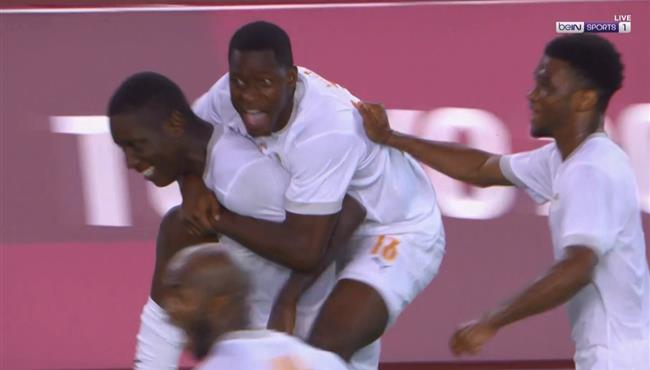 هدف كوت ديفوار الثاني في مرمي اسبانيا باولمبياد طوكيو