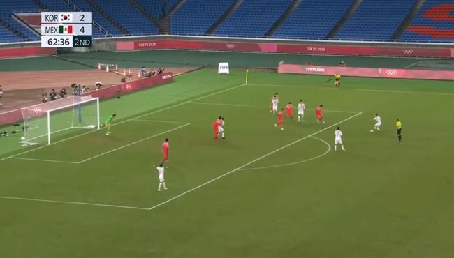 هدف المكسيك الرائع في مرمي كوريا الجنوبية بأولمبياد طوكيو