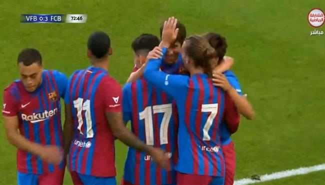 اهداف مباراة برشلونة وشتوتجارت 3 0 مباراة ودية