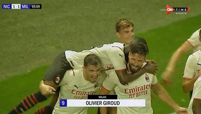 هدف جيرو في مرمي نيس بمباراة ودية