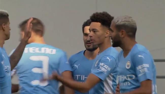 اهداف مباراة مانشستر سيتي وبلاكبول 4 1 الودية