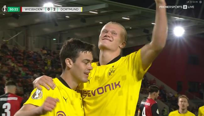 اهداف مباراة بوروسيا دورتموند وفيهين فيسبادن 3 0 كأس المانيا