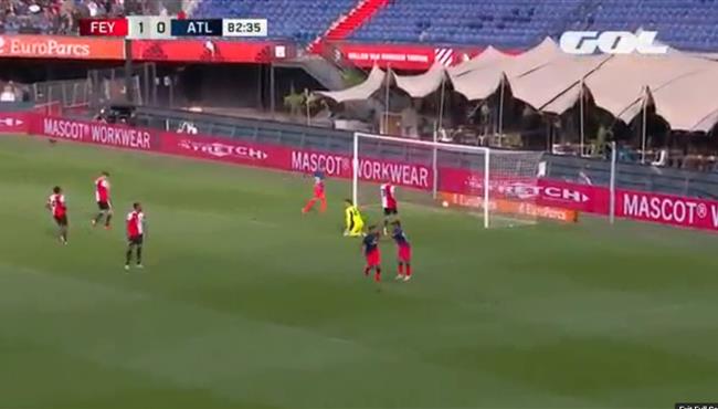 اهداف مباراة اتلتيكو مدريد وفينورد 1 2 مباراة ودية