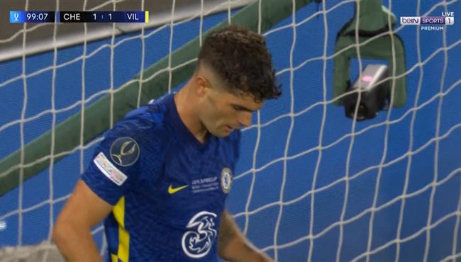 كريستيان بوليسيتش يهدر فرصة هدف امام فياريال