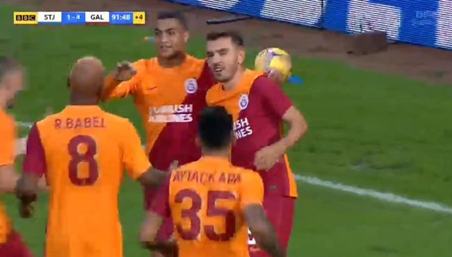 اهداف مباراة جالطة سراي وسانت جونستون 4 2 الدوري الاوروبي