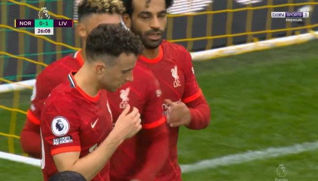 هدف جوتا في مرمي نورويتش سيتي اسيست محمد صلاح