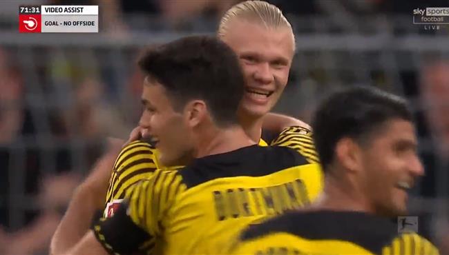 اهداف مباراة بوروسيا دورتموند وفرانكفورت 5 2 الدوري الالماني