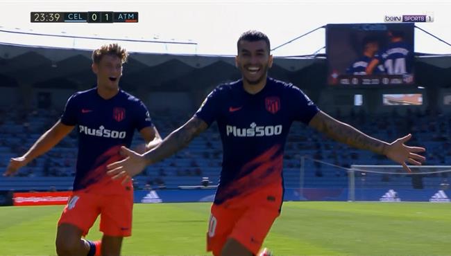 اهداف مباراة اتلتيكو مدريد وسيلتا فيجو 2 1 الدوري الاسباني