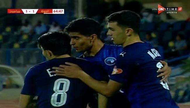 اهداف مباراة بيراميدز والجونة 2 1 الدوري المصري