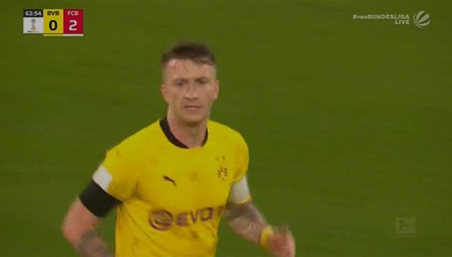 هدف بوروسيا دورتموند الاول امام بايرن ميونخ ماركو رويس