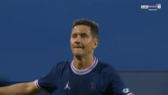 هدف باريس سان جيرمان الاول في مرمي بريست اندير هيريرا