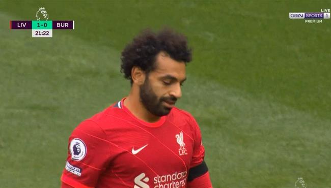 حارس بيرنلي يحرم محمد صلاح من تسجيل هدف لليفربول