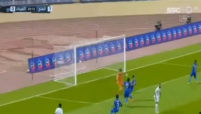 اهداف مباراة الفتح والفيحاء 1 1 الدوري السعودي
