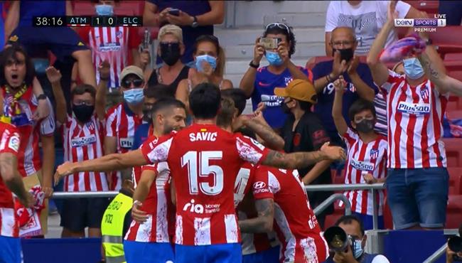 هدف فوز اتلتيكو مدريد علي التشي 1 0 الدوري الاسباني