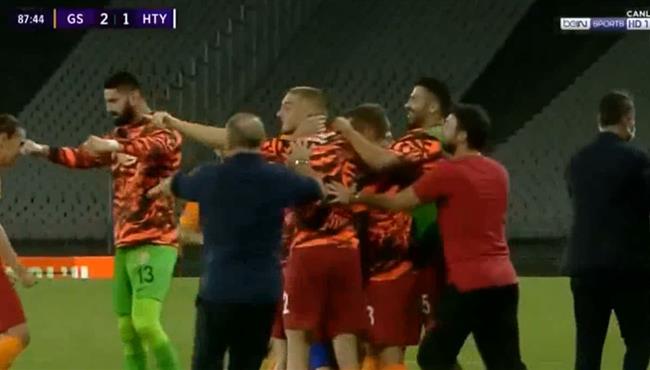 اهداف مباراة جالطة سراي وهاتاي سبور 2 1 الدوري التركي