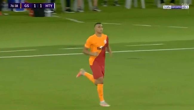 ملخص لمسات مصطفي محمد في مباراة جالطة سراي وهاتاي سبور بالدوري التركي