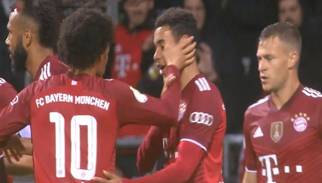 اهداف مباراة بايرن ميونخ وبريمر 12 0 كاس المانيا