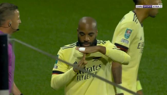 هدف لاكازيت في مرمي وست بروميتش