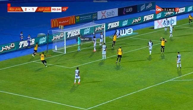 اهداف مباراة الانتاج الحربي ووادي دجلة 2 2 الدوري المصري