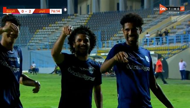 اهداف مباراة انبي والجونة 2 0 الدوري المصري