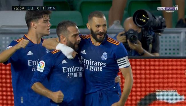 هدف فوز ريال مدريد علي ريال بيتيس 1 0 الدوري الاسباني