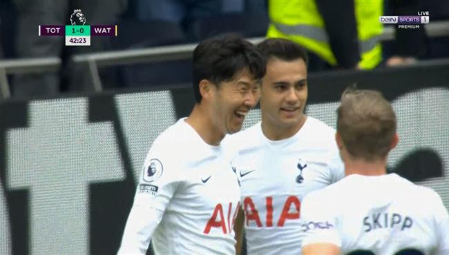 هدف فوز توتنهام علي واتفورد 1 0 الدوري الانجليزي