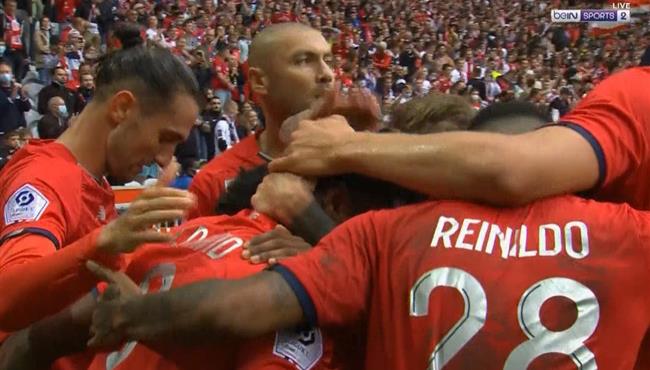 اهداف مباراة ليل ومونبليية 2 1 الدوري الفرنسي