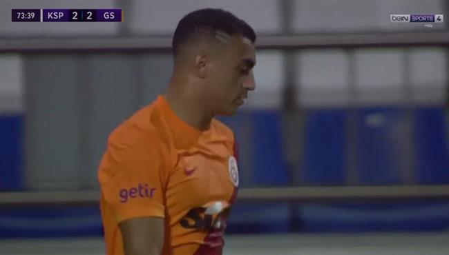 تصدي ايرتورول تاشكران يحرم مصطفي محمد من تسجيل هدف