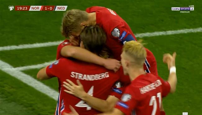 اهداف مباراة هولندا والنرويج 1 1 تصفيات كاس العالم