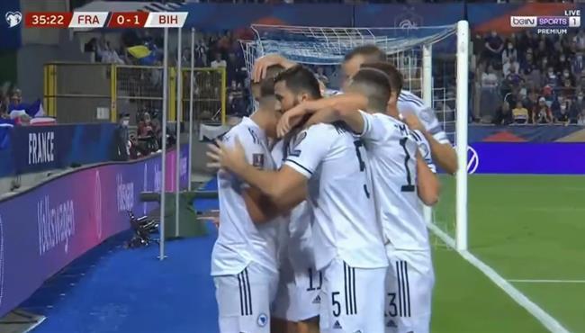 اهداف مباراة فرنسا والبوسنة والهرسك 1 1 تصفيات كاس العالم