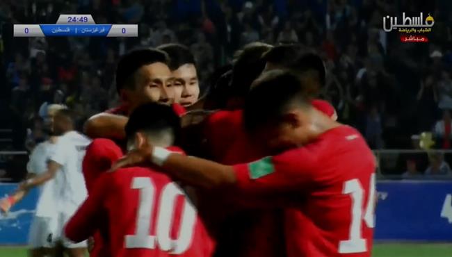 هدف فوز قيرغيزستان على فلسطين 1 0 الودية