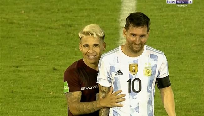 هدف فنزويلا الاول في مرمي الارجنتين سوتيلدو