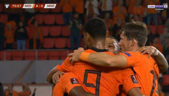 اهداف مباراة هولندا والجبل الاسود 4 0 تصفيات كاس العالم