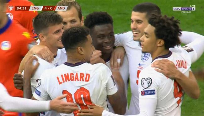 اهداف مباراة انجلترا واندورا 4 0 تصفيات كأس العالم