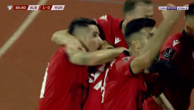 هدف فوز البانيا علي المجر 1 0 تصفيات كاس العالم