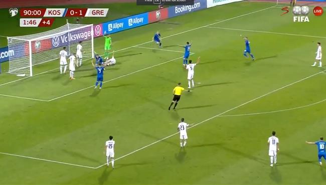 اهداف مباراة اليونان وكوسوفو 1 1 تصفيات كاس العالم