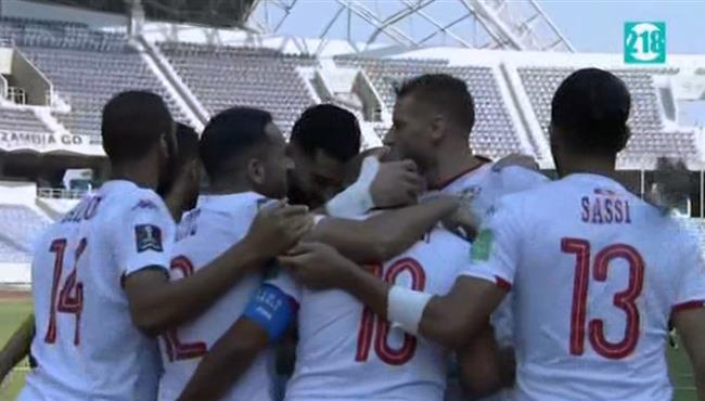 اهداف مباراة تونس وزامبيا 2 0 تصفيات كاس العالم