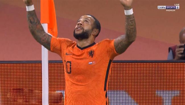 هدف ممفيس ديباي الاول في مرمي تركيا بتصفيات كاس العالم