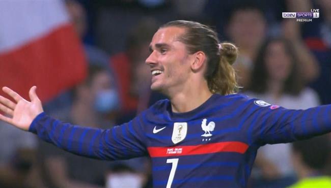 هدف جريزمان الثاني في مرمي فنلندا بتصفيات كأس العالم