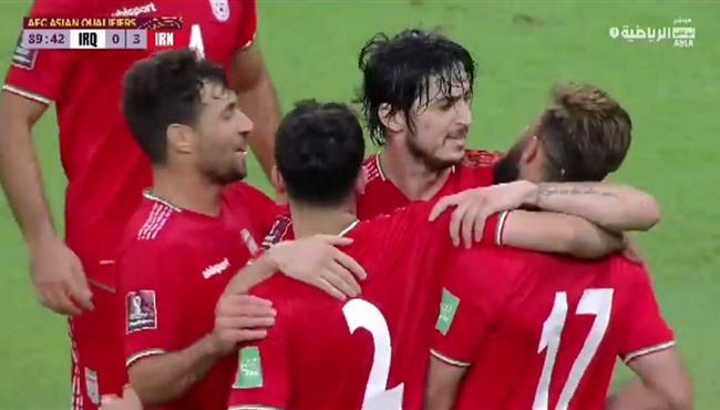 اهداف مباراة العراق وايران 0 3 تصفيات كأس العالم