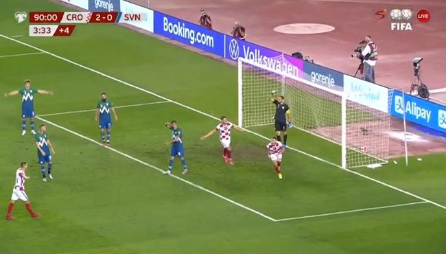 اهداف مباراة كرواتيا وسلوفينيا 3 0 تصفيات كأس العالم