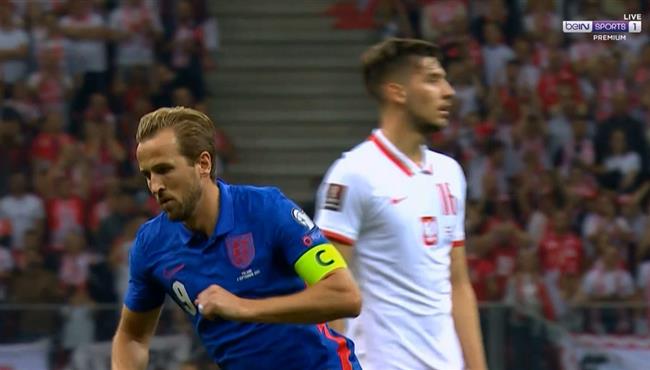 هدف هاري كين الرائع في مرمي بولندا بتصفيات كاس العالم