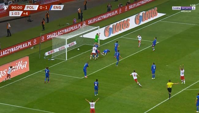 اهداف مباراة انجلترا وبولندا 1 1 تصفيات كاس العالم