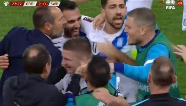 اهداف مباراة اليونان والسويد 2 1 تصفيات كاس العالم