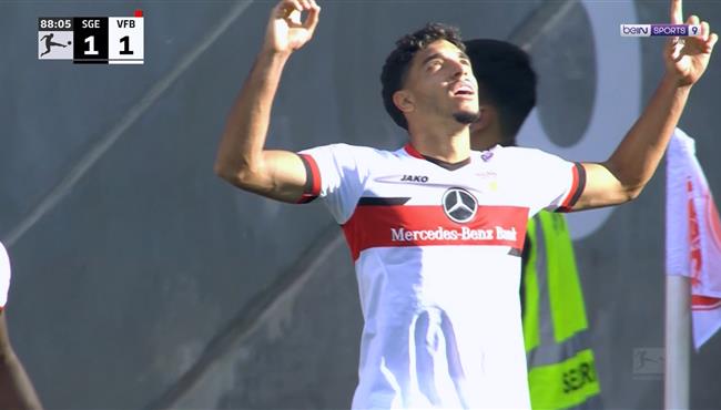 هدف عمر مرموش القاتل في مرمي فرانكفورت بالدوري الالماني