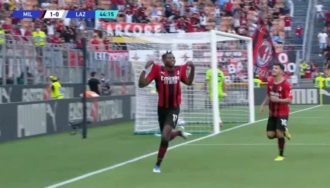 اهداف مباراة ميلان ولاتسيو 2 0 الدوري الايطالي