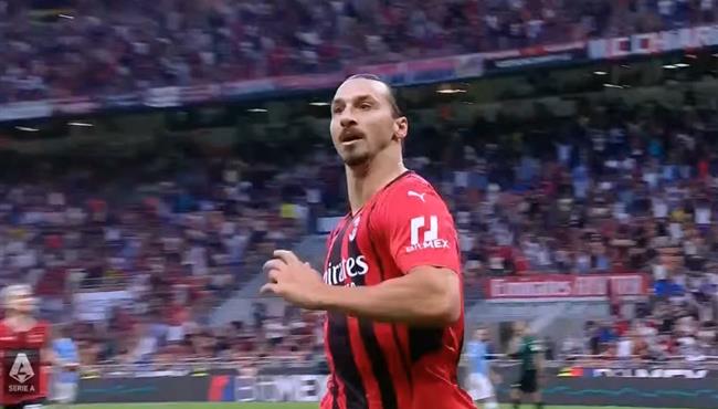 هدف ابراهيموفيتش في مرمي لاتسيو بالدوري الايطالي