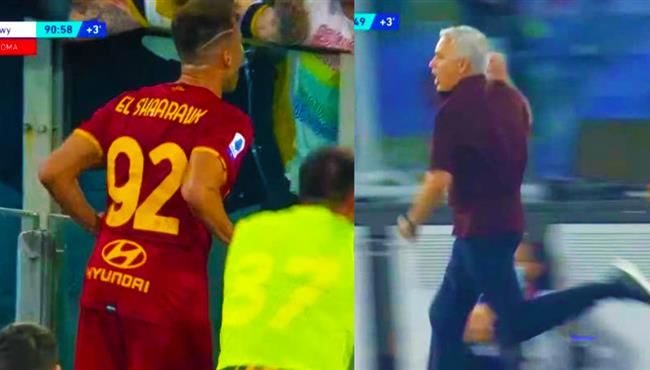 هدف الشعراوي القاتل في مرمي ساسولو ورد فعل جوزيه مورينيو
