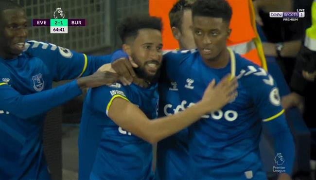 اهداف مباراة ايفرتون وبيرنلي 3 1 الدوري الانجليزي